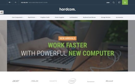 Hardcom PrestaShop Theme