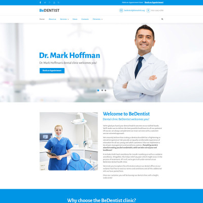 BeDentist - Dentist & Medical Premium  Drupal Theme #64649