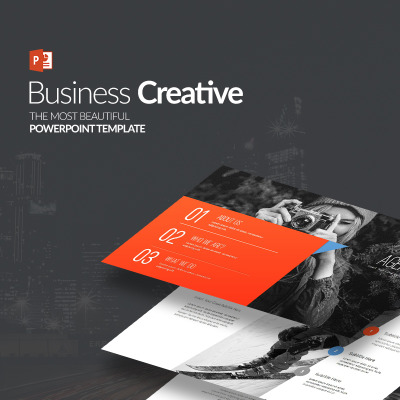 Plantilla PowerPoint para Sitio de Agencias de marketing #64617