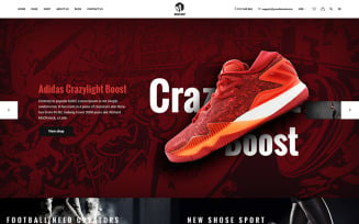 Shoe Store PSD Template