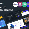 Bitunet - Cryptocurrency WordPress Elementor Theme WordPress Theme