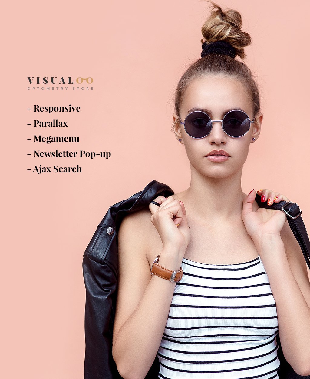 Plantilla OpenCart Responsive para Sitio de Gafas #64772 - captura de pantalla