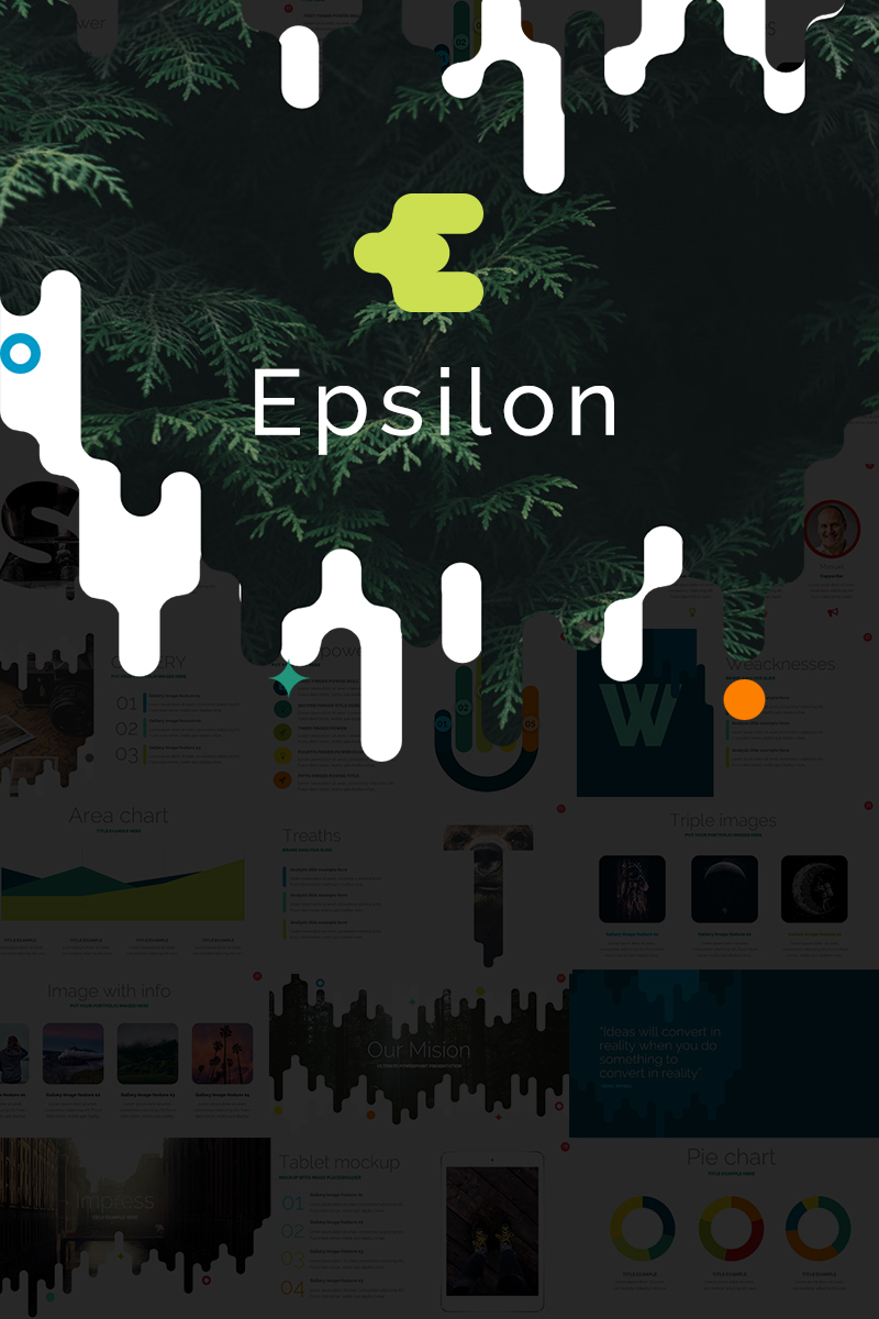 Prémium Epsilon Powerpoint Presentation PowerPoint sablon 64750 - képernyőkép