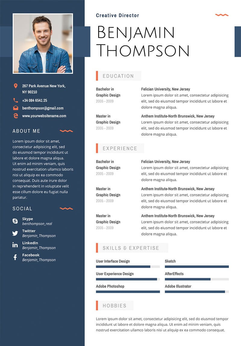 Modèle de CV Premium #64872 Graphismes Modèle de CV Premium #64872 Graphismes