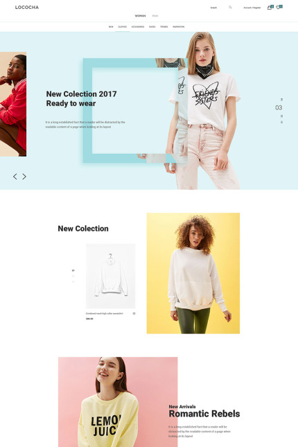 Template #64953 Clean Ecommerce Webdesign Template - Logo template Preview
