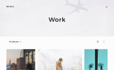 Siena - Aesthetic Photography Portfolio Адаптивний wordpress шаблон Маленький скріншот "Siena - Aesthetic Photography Portfolio" - адаптивний WordPress шаблон
