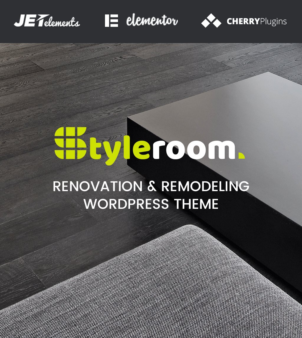 StyleRoom - House Renovation Responsive WordPress Theme WordPress Theme