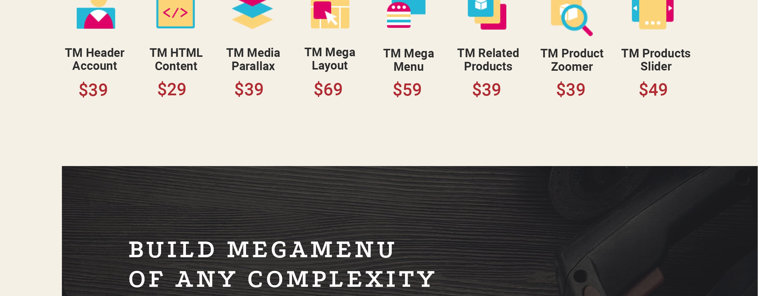 столярный магазин prestashop тема