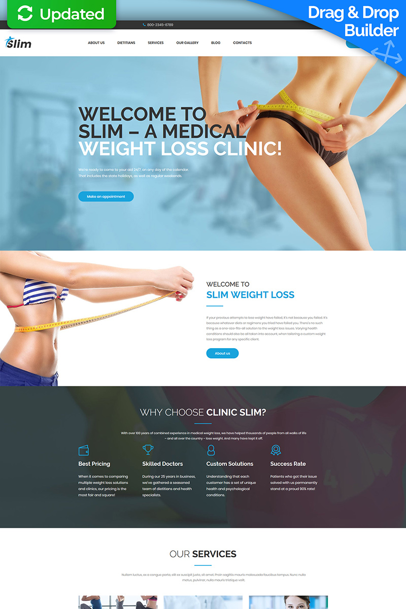 Responsivt Moto CMS 3-mall #65098