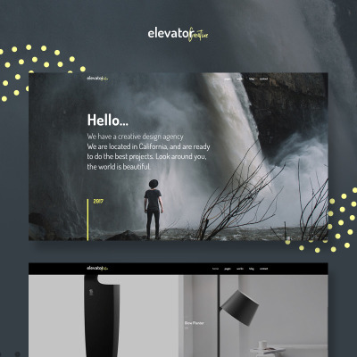 Elevator - Creative Corporate Portfolio WordPress Theme