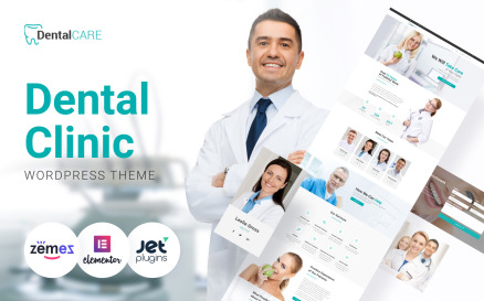 DentalCare - Dental Clinic WordPress Theme
