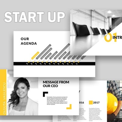 Start Up PowerPoint Template