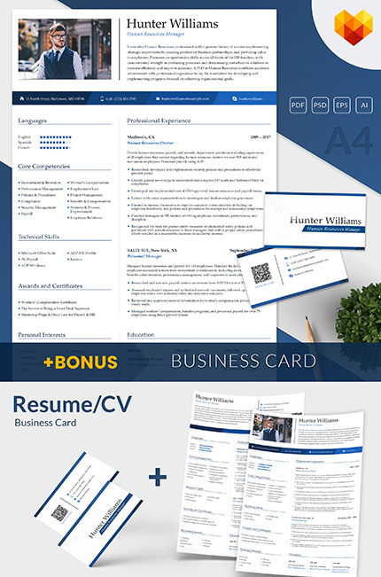 Template #65244   Moto CMS CV - Logo template Preview