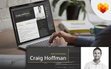 Craig Hoffman - Backend Developer Premium Resume Theme Small Screenshot Craig Hoffman - Backend Developer Resume Template