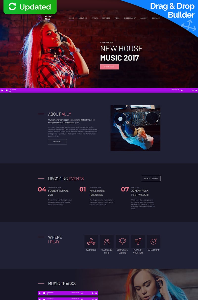 MusicAlly - DJ Premium №65298 - скриншот