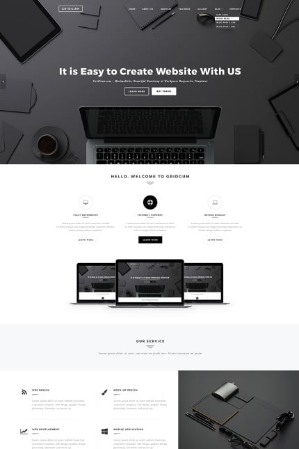 Template #65334 Bootstrap Html Webdesign Template - Logo template Preview