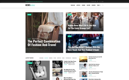 NEWSmaker - News & Magazine WordPress Theme