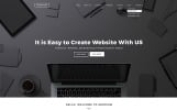Black & White Labels Bootstrap website template Klein Screenshot "Black & White Labels" Bootstrap Website template