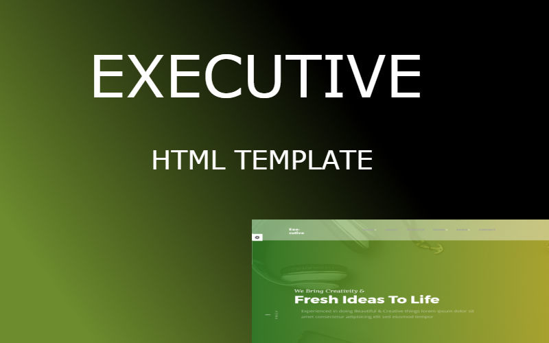 Executive | Multipurpose HTML Website Template