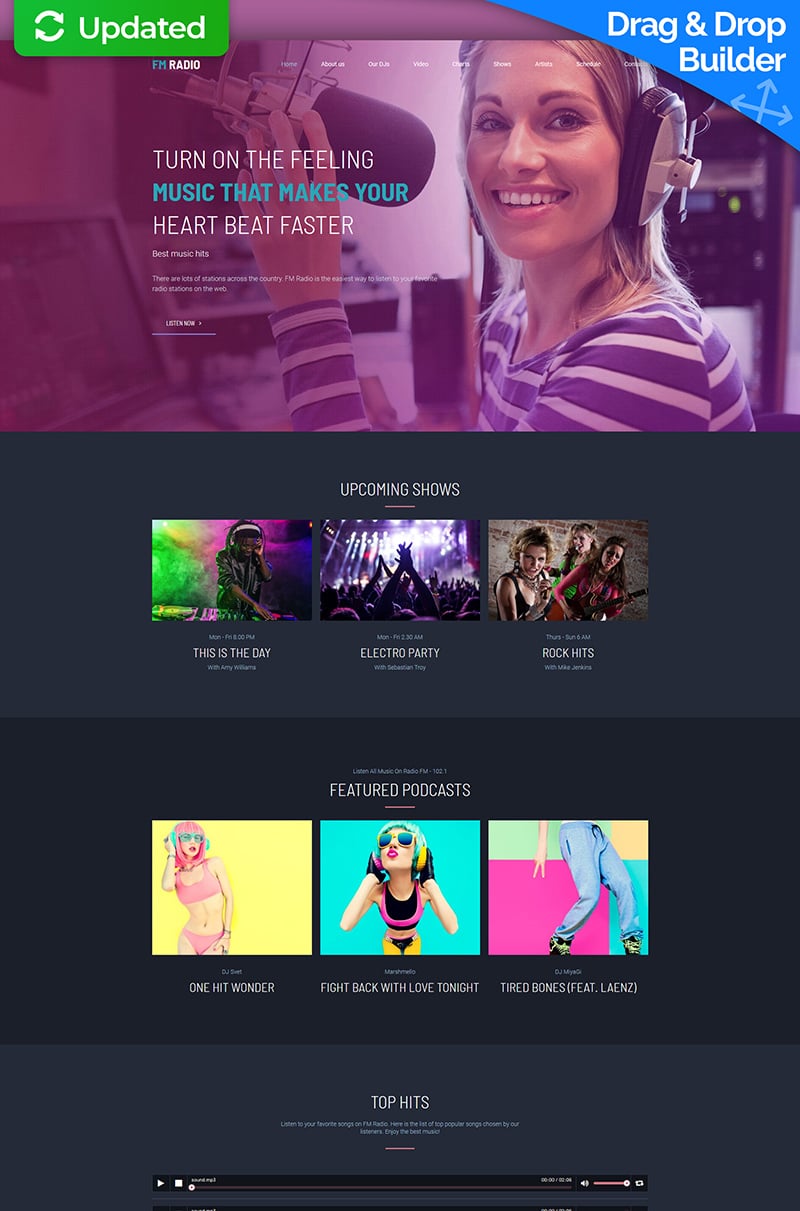 radio station website