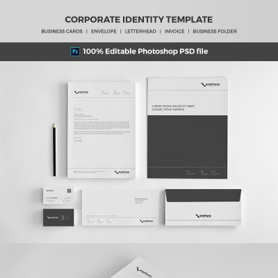 Ursa - Minimal Corporate Identity Corporate Identity Template #65488