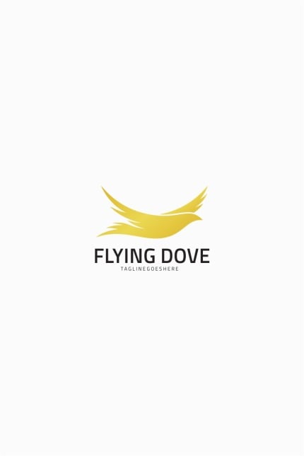 Template #65514 Bird Dove Webdesign Template - Logo template Preview