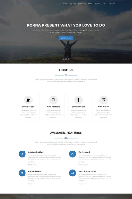 Template #65549 Html5 Bootstrap Webdesign Template - Logo template Preview