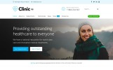 Clinic Pro Адаптативная wordpress тема Маленький скриншот Clinic Pro - шаблон WordPress фармакологической компании