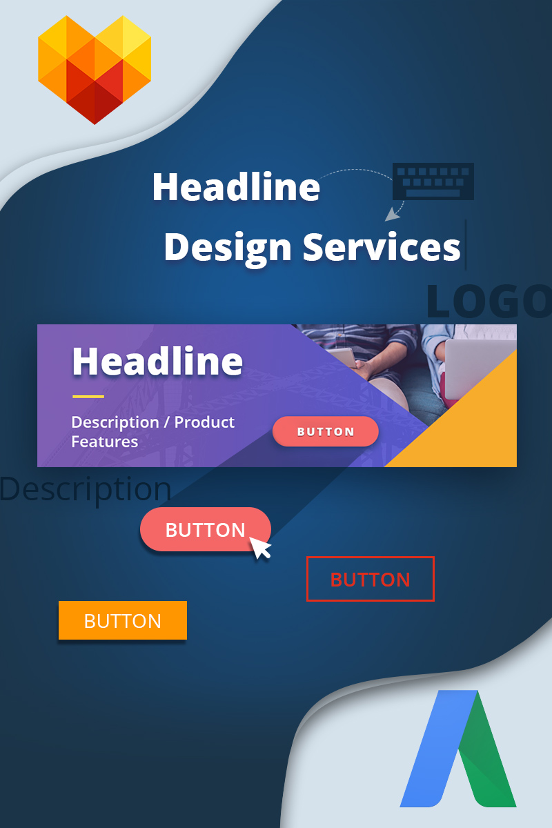 30 PSD Web Banners (AdWords) Bundle #65577