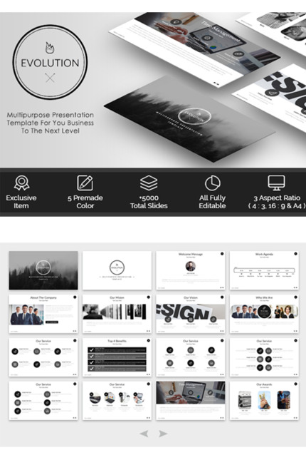 Template #65628 Analys Animated Webdesign Template - Logo template Preview