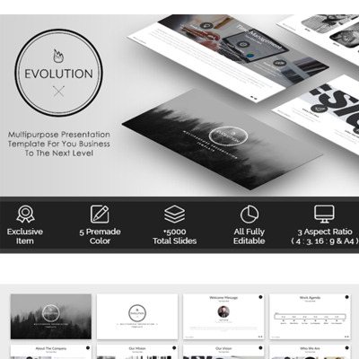 EVOLUTION - Multipurpose PowerPoint Template