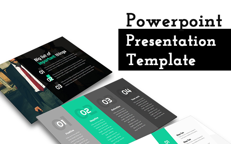 Amazing Lists - PowerPoint template PowerPoint Template
