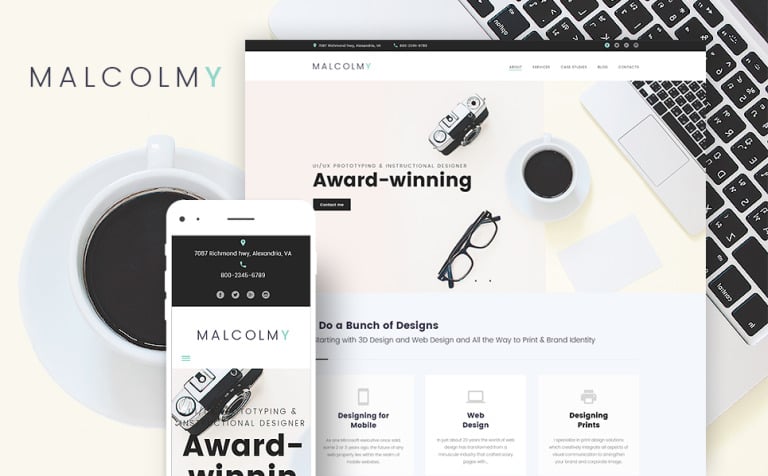 freelance designer personal portfolio