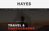 Hayes - Travel Blog Responzivní wordpress šablona Malý screenshot Responzivní WordPress motiv "Hayes - Travel Blog"