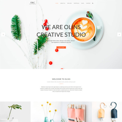 Olins Multi Niche WordPress theme №65700
