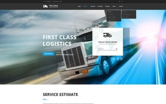 Logistic & Transportation - Bootstrap Website Template