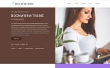 NF Book Worm - FullScreen Book Authors WordPress Theme Small Screenshot NF Book Worm - FullScreen Book Authors WordPress Theme