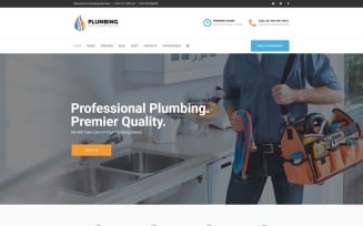 Plumbing - Home Maintenance Agency WordPress Theme