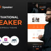 Speaker - Life Coach WordPress Theme