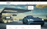 Auto Market Bootstrap Bootstrap website thema Klein Screenshot "Auto Market Bootstrap" Responsive Website template
