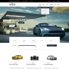 Automotive Sales Website Templates