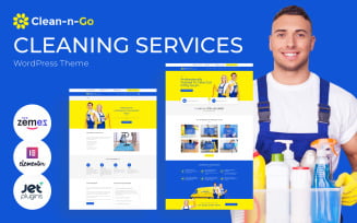 Clean-n-Go - WordPress Theme for Cleaning Services
