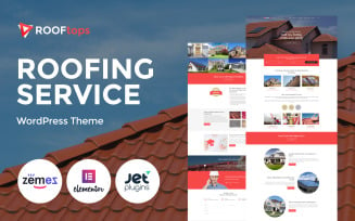 Rooftops - Roofing Services WordPress Theme