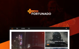 Fortunado - Gamer Responsive WPML ready Tema de WordPress Captura de Pantalla Pequeña Tema de WordPress para Sitio de Portal de Juegos