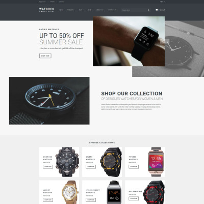 5+ Best Watches Shopify Themes