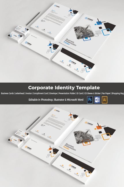 Template #65901 Identity Brand Webdesign Template - Logo template Preview