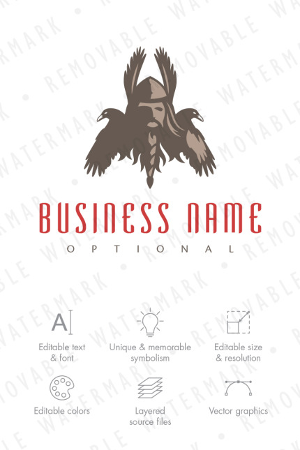 Template #65939 Artistic Bird Webdesign Template - Logo template Preview
