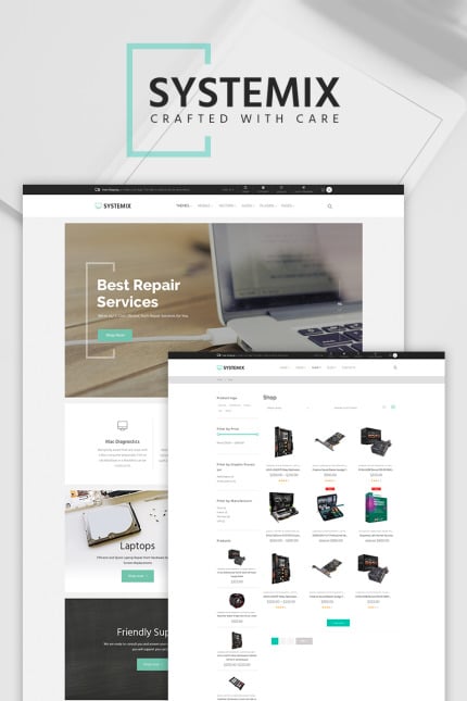 Template #65969 Woocommerce Estore Webdesign Template - Logo template Preview