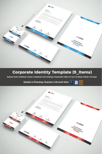 Kit Graphique #65974 Identit Marque Web Design - Logo template Preview