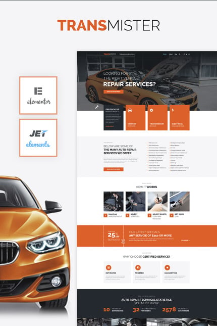 Template #65975 Automobile Vehicle Webdesign Template - Logo template Preview